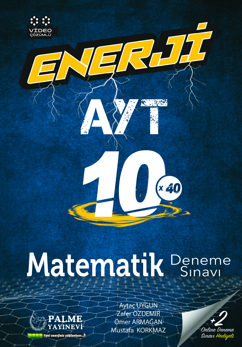 AYT ENERJİ MATEMATİK 10x40 DENEME SINAVI kapak görseli
